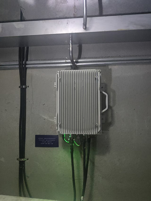  清城电力管廊覆盖漏缆方式案例